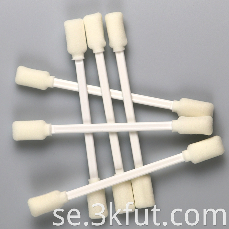 cleanroom foam swab with alcohol strw